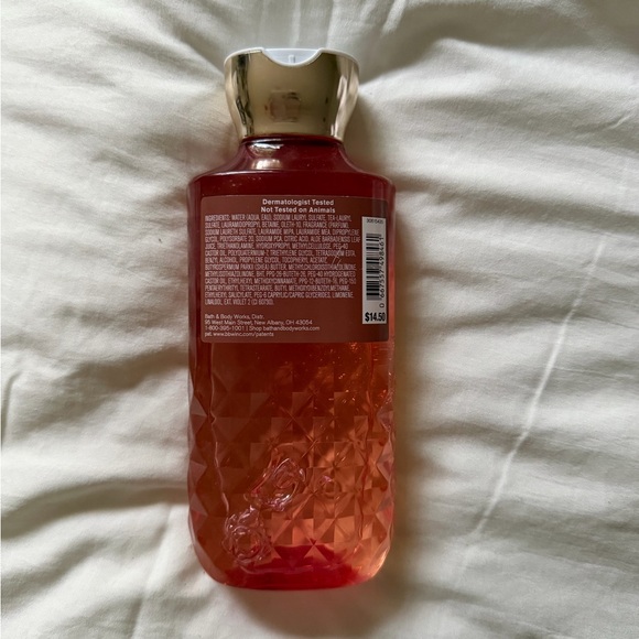 NWT Bath & Body Works Champagne Toast Shower Gel - 10oz Faceted Bottle - Picture 3 of 3
